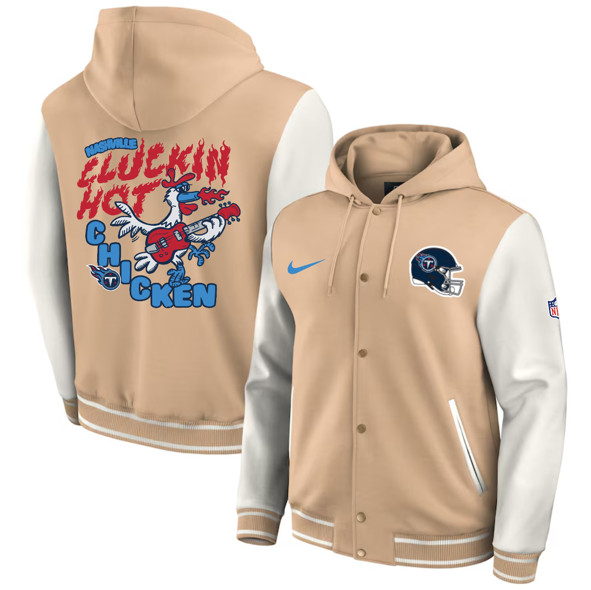 Men 2025 NFL Tennessee Titans jacket syle 1